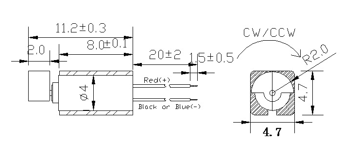 Z0408-JT vibration motor